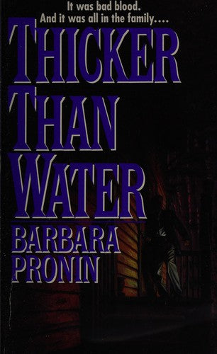 Thicker Than Water cover