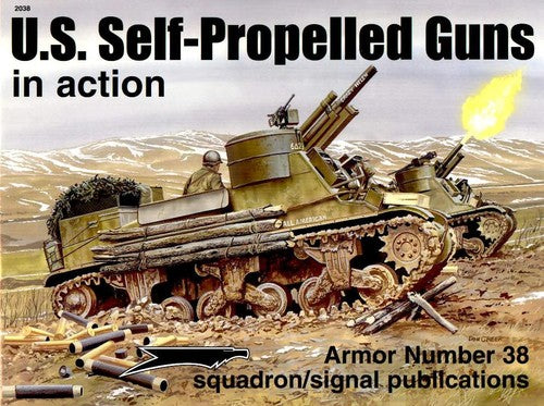 US Self-Propelled Guns in action - Armor No. 38 cover