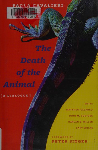 The Death of the Animal: A Dialogue cover
