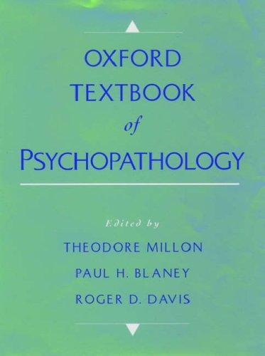 Oxford Textbook of Psychopathology cover