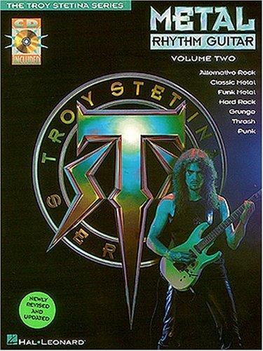Metal Rhythm Guitar Vol. 1 Troy Stetina | Heavy Metal Guitar Method with Tabs and Online Audio | Rhythm Training for Beginners and Advanced Players | Electric Guitar Instructional Book cover