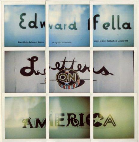 Edward Fella: Letters on America cover
