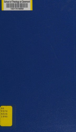 Rhetoric and the New Testament (GUIDES TO BIBLICAL SCHOLARSHIP NEW TESTAMENT SERIES) cover