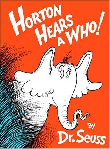 Horton Hears A Who! cover