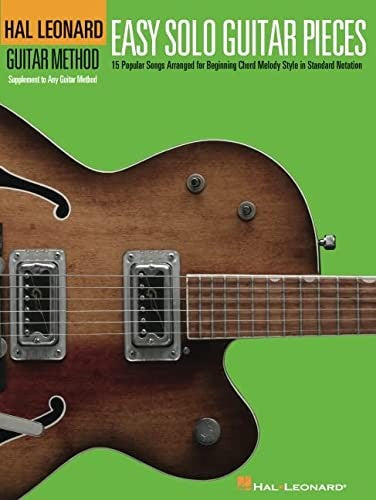 Easy Solo Guitar Pieces: Hal Leonard Guitar Method Supplemental Songbook cover