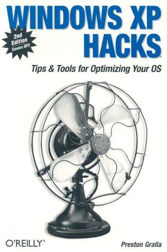 Windows XP Hacks, Second Edition cover