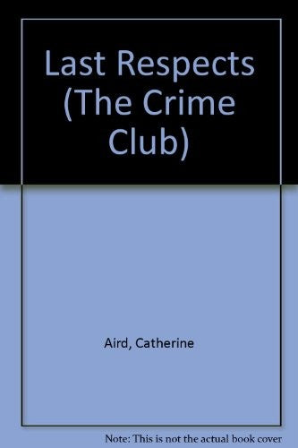 Last Respects (The Crime club) cover