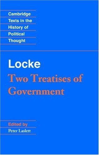 Two Treatises of Government cover