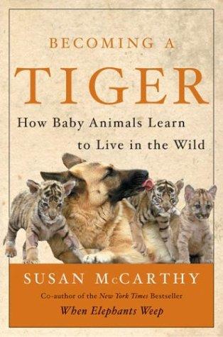 Becoming a Tiger: How Baby Animals Learn to Live in the Wild cover