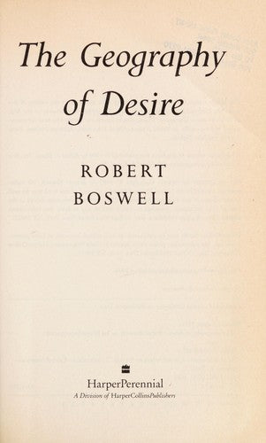 The Geography of Desire cover